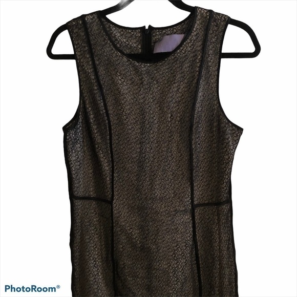 Lavender Label by Vera Wang Lace Shell Dress - Picture 2 of 7